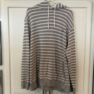 Polo striped hoodie
